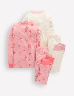 Boden Pyjamas & Chaussons-2 pyjamas douillets Ballerines rose vintage
