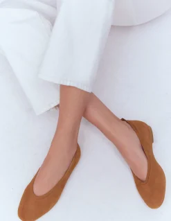 Boden Chaussures Plates-Ballerines couvrantes Biscuit au gingembre