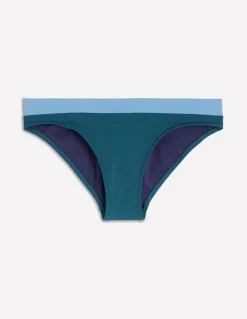 Boden Bikinis|Maillots De Bain-Bas de bikini Campania Colourblock bleu marine, vert, bleu