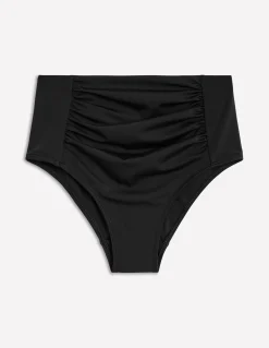 Boden Bikinis|Maillots De Bain-Bas de bikini froncé Kythira Noir