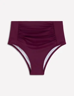 Boden Bikinis|Maillots De Bain-Bas de bikini froncé Kythira Aronia