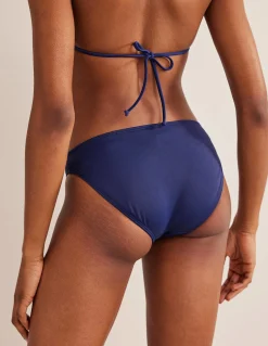 Boden Bikinis|Maillots De Bain-Bas de bikini intemporel Bleu Marine, Petits Pois