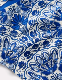 Boden Bikinis|Maillots De Bain-Bas de bikini Porto Bleu, motif Elaborate Terrace