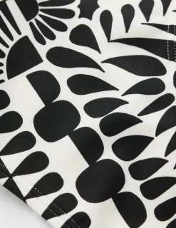 Boden Bikinis|Maillots De Bain-Bas de bikini Porto Noir, motif Geo Stamp