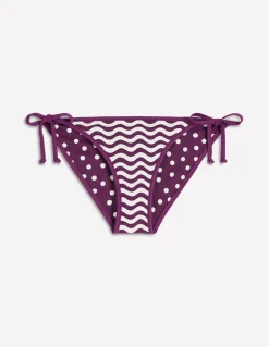 Boden Bikinis|Maillots De Bain-Bas de bikini Symi réversible Aronia