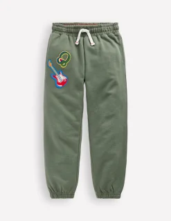 Boden Ensembles Assortis|Bas De Jogging-Bas de jogging à écussons Loisirs vert