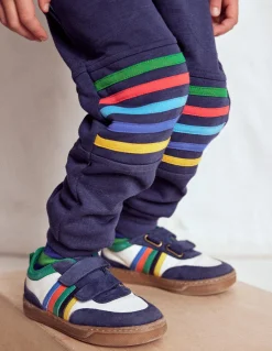 Boden Bas De Jogging-Bas de jogging à genoux renforcés Aristocratic Blue/ Ivory Stripe