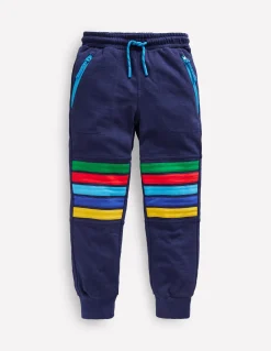 Boden Bas De Jogging-Bas de jogging à genoux renforcés Aristocratic Blue/ Ivory Stripe