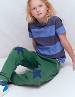 Boden Bas De Jogging-Bas de jogging à genoux renforcés Genou étoilé bleu épicéa