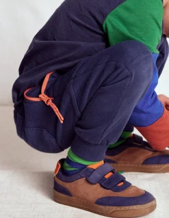 Boden Bas De Jogging-Bas de jogging à genoux renforcés Bleu marine universitaire