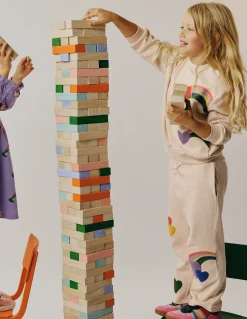 Boden Pantalons-Bas de jogging Bobbie à appliqués Arcs-en-ciel ivoire