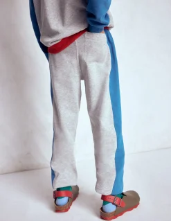 Boden Ensembles Assortis|Bas De Jogging-Bas de jogging colourblock resserré aux chevilles Colourblock gris