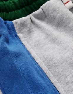 Boden Ensembles Assortis|Bas De Jogging-Bas de jogging colourblock resserré aux chevilles Colourblock gris