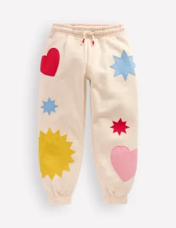 Boden Pantalons|Ensembles Assortis-Bas de jogging cosy imprimé Formes appliquées