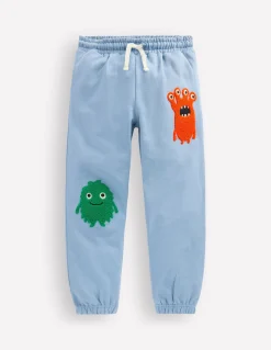 Boden Ensembles Assortis|Bas De Jogging-Bas de jogging fun Appliqué monstre bleu français
