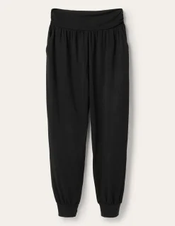 Boden Pantalons-Bas de jogging sarouel en jersey Noir