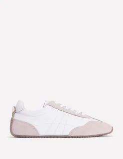 Boden Baskets|Chaussures Plates-Baskets Delphine à semelles fines Blanc mélangé