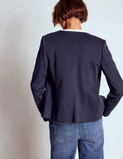 Boden Tenues De Travail|Manteaux & Vestes-Blazer Hampstead en sergé point de Rome Bleu marine