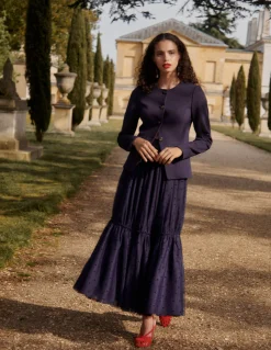 Boden Tenues De Travail|Manteaux & Vestes-Blazer Hampstead en sergé point de Rome Bleu marine