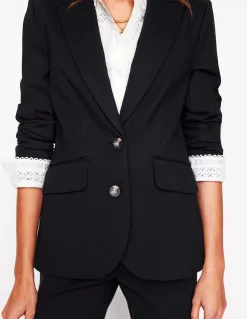 Boden Tenues De Travail|Ensembles Assortis-Blazer Marylebone en point de Rome Noir
