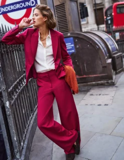 Boden Tenues De Travail|Ensembles Assortis-Blazer Marylebone en point de Rome Grenade