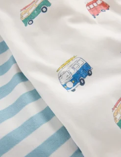 Boden Tops & Bodies-2 bodies à manches courtes Camping-car multi