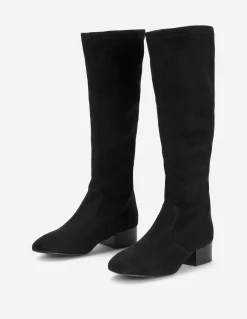 Boden Tenues De Travail|Chaussures Plates-Bottes plates stretch Noir