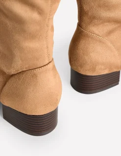 Boden Chaussures Plates|Chaussures À Talons-Bottes plates stretch hauteur genou Baies