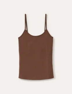 Boden Tops & T-Shirts-Caraco uni Marron