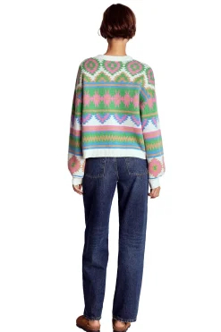 Boden Pulls & Gilets-Cardigan Abi en jacquard Motif aztèque multi