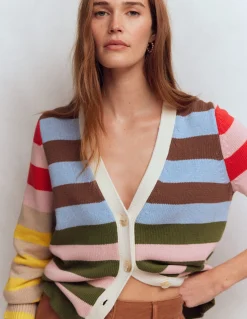 Boden Pulls & Gilets-Cardigan décontracté Lucy en coton Pêle-mêle multi