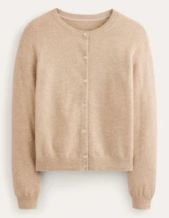 Boden Cachemire|Tenues De Travail-Cardigan Eva en cachemire Chinchilla Chiné