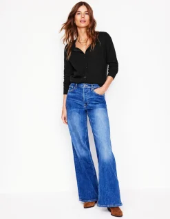 Boden Cachemire|Tenues De Travail-Cardigan Eva en cachemire Noir