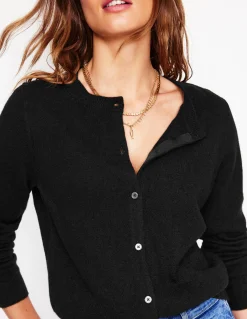 Boden Cachemire|Tenues De Travail-Cardigan Eva en cachemire Noir