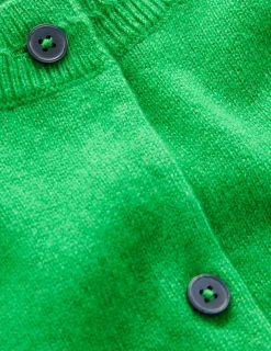 Boden Cachemire|Tenues De Travail-Cardigan Eva en cachemire Vert printemps