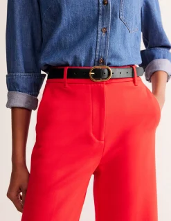 Boden Ceintures-Ceinture classique en cuir Noir