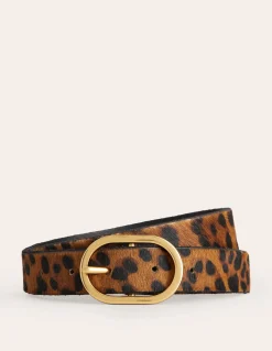 Boden Ceintures-Ceinture classique en cuir Cœurs folk rouge rockabilly