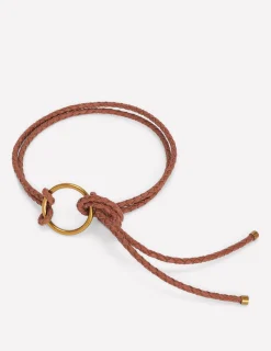 Boden Ceintures-Ceinture en cuir effet corde Fauve