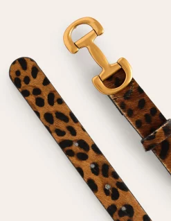 Boden Ceintures-Ceinture Iris à mors en cuir Cœurs folk rouge rockabilly