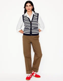 Boden Chemises & Blouses|Tops & T-Shirts-Chemise décontractée Sadie en coton Blanc Oxford