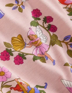 Boden Pyjamas & Chaussons-Chemise de nuit imprimée à manches longues Arbre féérique rose craie