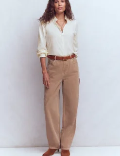 Boden Tops & T-Shirts-Chemise Effie à smocks Ivoire