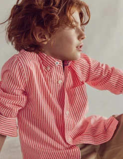 Boden Chemises|Tops & T-Shirts-Chemise en coton Coutil rouge