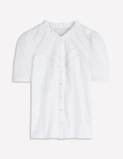 Boden Tops & T-Shirts-Chemise manches courtes Bea Blanc