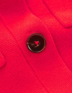 Boden Tenues De Travail|Pulls & Gilets-Chemise manches courtes en maille Cerise vif