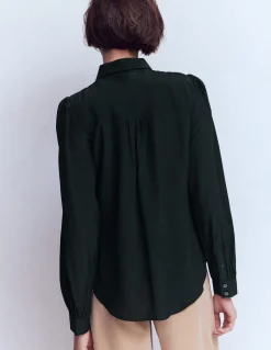 Boden Tenues De Travail|Chemises & Blouses-Chemise Sara en soie Noir