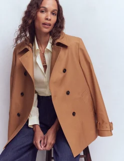 Boden Tenues De Travail|Chemises & Blouses-Chemise Sara en soie Ivoire