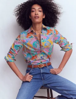 Boden Chemises & Blouses|Tops & T-Shirts-Chemise Sienna en coton Multi, motif Enchanted Dreamscape
