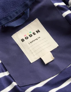 Boden Manteaux & Vestes-Ciré imperméable Bleu marine universitaire