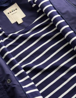Boden Manteaux & Vestes-Ciré imperméable Bleu marine universitaire